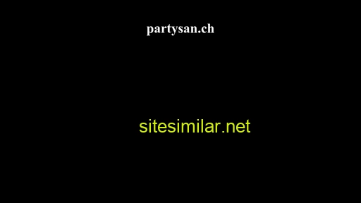 Partysan similar sites