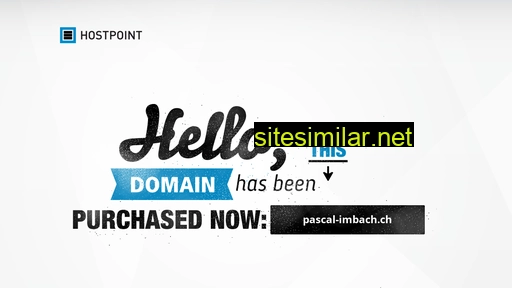 pascal-imbach.ch alternative sites