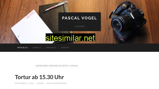 pascalvogel.ch alternative sites