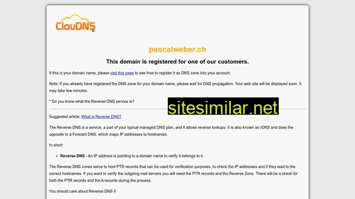 pascalweber.ch alternative sites