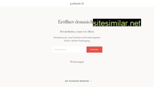 pashmin.ch alternative sites