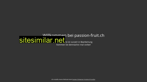 Passion-fruit similar sites