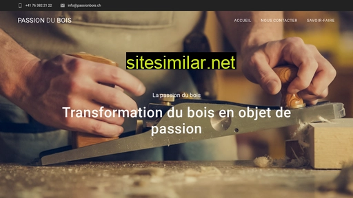 passionbois.ch alternative sites