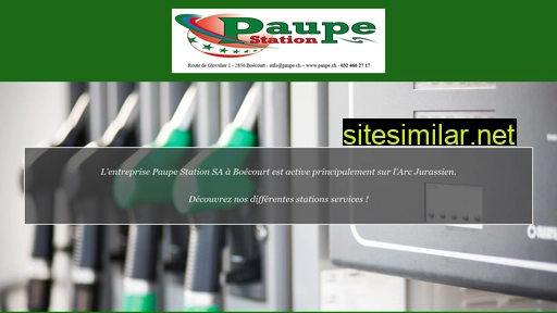 paupe-station.ch alternative sites
