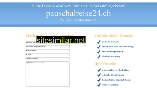 pauschalreise24.ch alternative sites