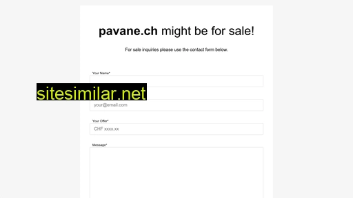 pavane.ch alternative sites