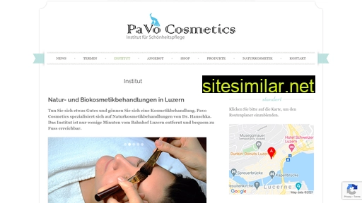 pavocosmetics.ch alternative sites