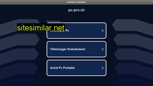 pc-pro.ch alternative sites
