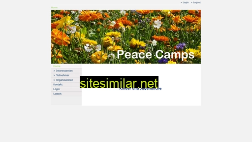 Peacecamps similar sites