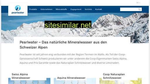 pearlwater.ch alternative sites