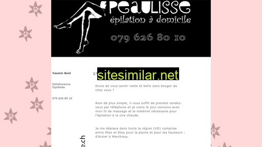 peaulisse.ch alternative sites