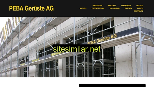 peba-ag.ch alternative sites