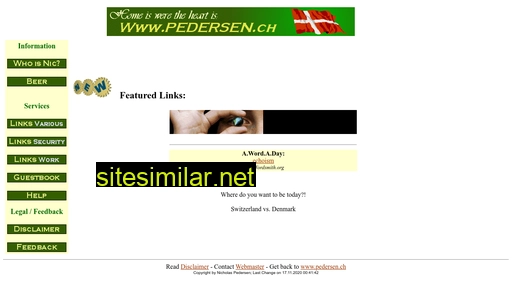 pedersen.ch alternative sites