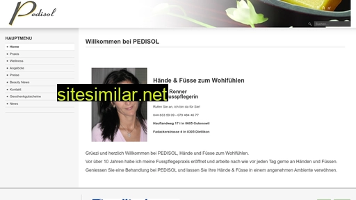 pedisol.ch alternative sites