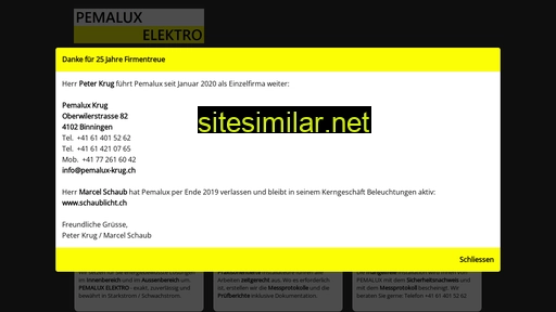 pemalux.ch alternative sites