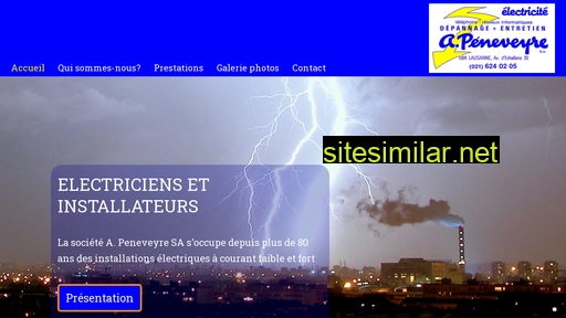 peneveyre-electricite.ch alternative sites