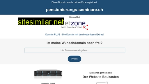 pensionierungs-seminare.ch alternative sites