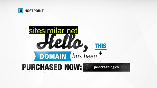 pe-screening.ch alternative sites