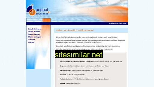 pepnet.ch alternative sites