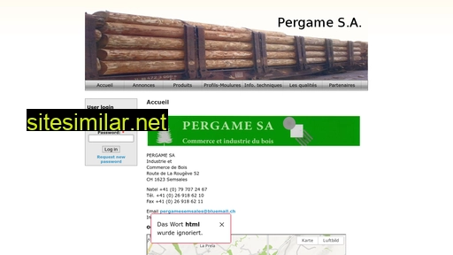 pergame.ch alternative sites