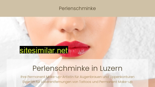 perlenschminke.ch alternative sites