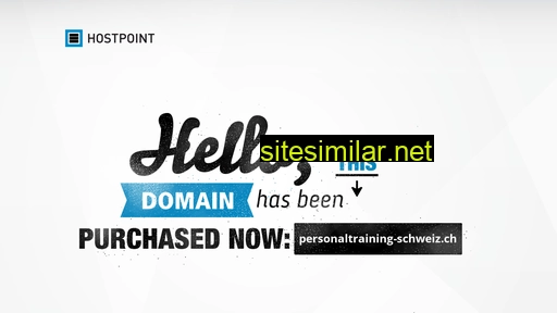 Personaltraining-schweiz similar sites