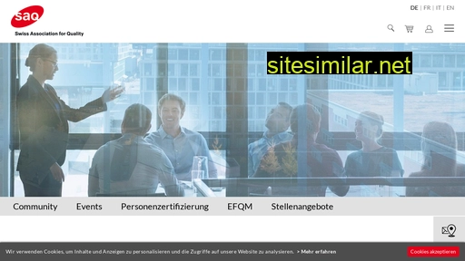 personnelcertification.ch alternative sites
