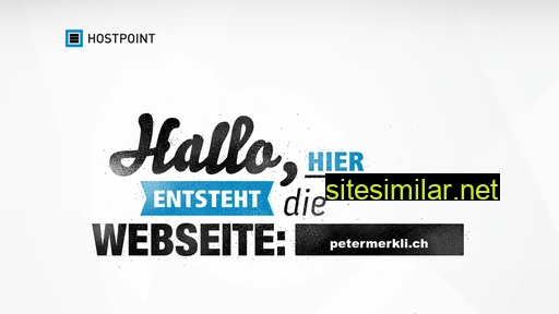petermerkli.ch alternative sites