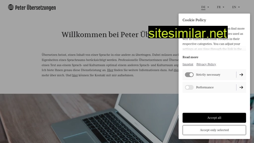 peter-uebersetzungen.ch alternative sites