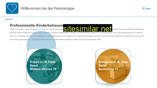 peterskrippe.ch alternative sites