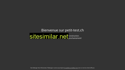 petit-test.ch alternative sites