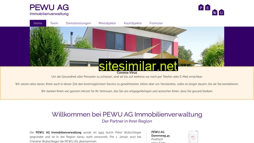 pewu.ch alternative sites