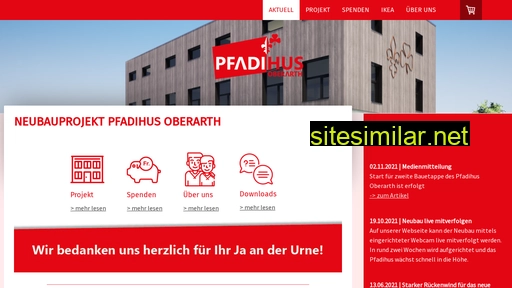 pfadihus-oberarth.ch alternative sites