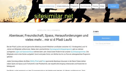 pfadilaufen.ch alternative sites