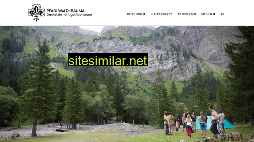 pfadiwaldbauma.ch alternative sites