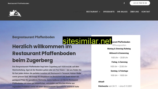 pfaffenboden.ch alternative sites