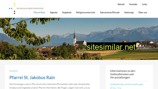 pfarrei-rain.ch alternative sites