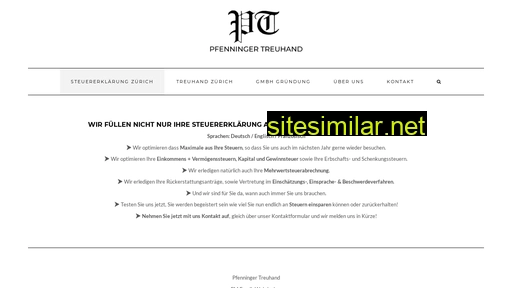 pfenninger-treuhand.ch alternative sites