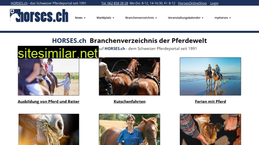 pferdeadressen.ch alternative sites