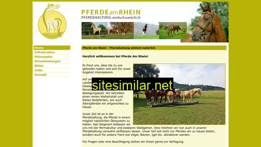 pferdeamrhein.ch alternative sites