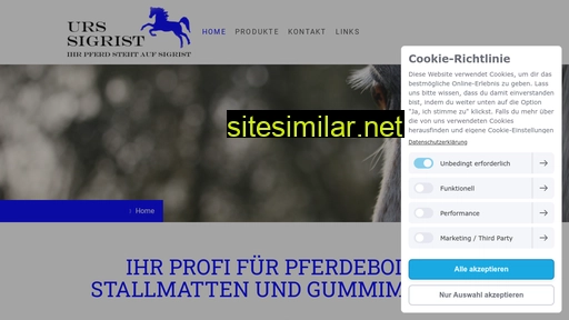 pferdeboden.ch alternative sites