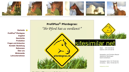 pferdegras.ch alternative sites