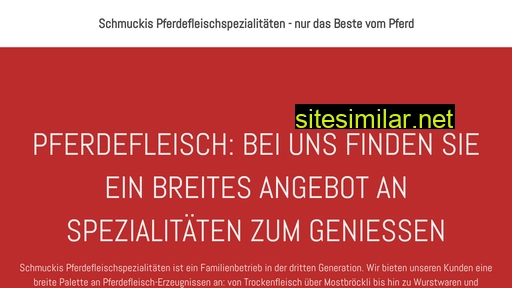 pferdemetzgerei-schmucki.ch alternative sites