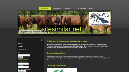 pferdezucht-bodensee.ch alternative sites