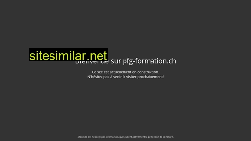 pfg-formation.ch alternative sites