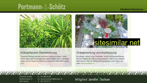 pflanzen-hotel.ch alternative sites