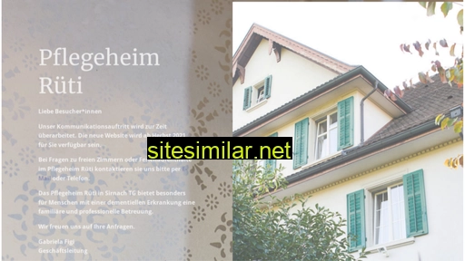 pflegeheim-rueti.ch alternative sites