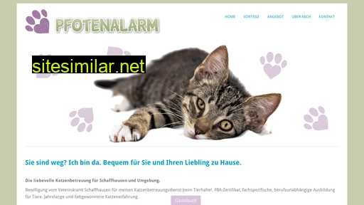 pfotenalarm.ch alternative sites