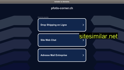 pfotis-corner.ch alternative sites