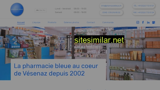 pharmaciebleue.ch alternative sites